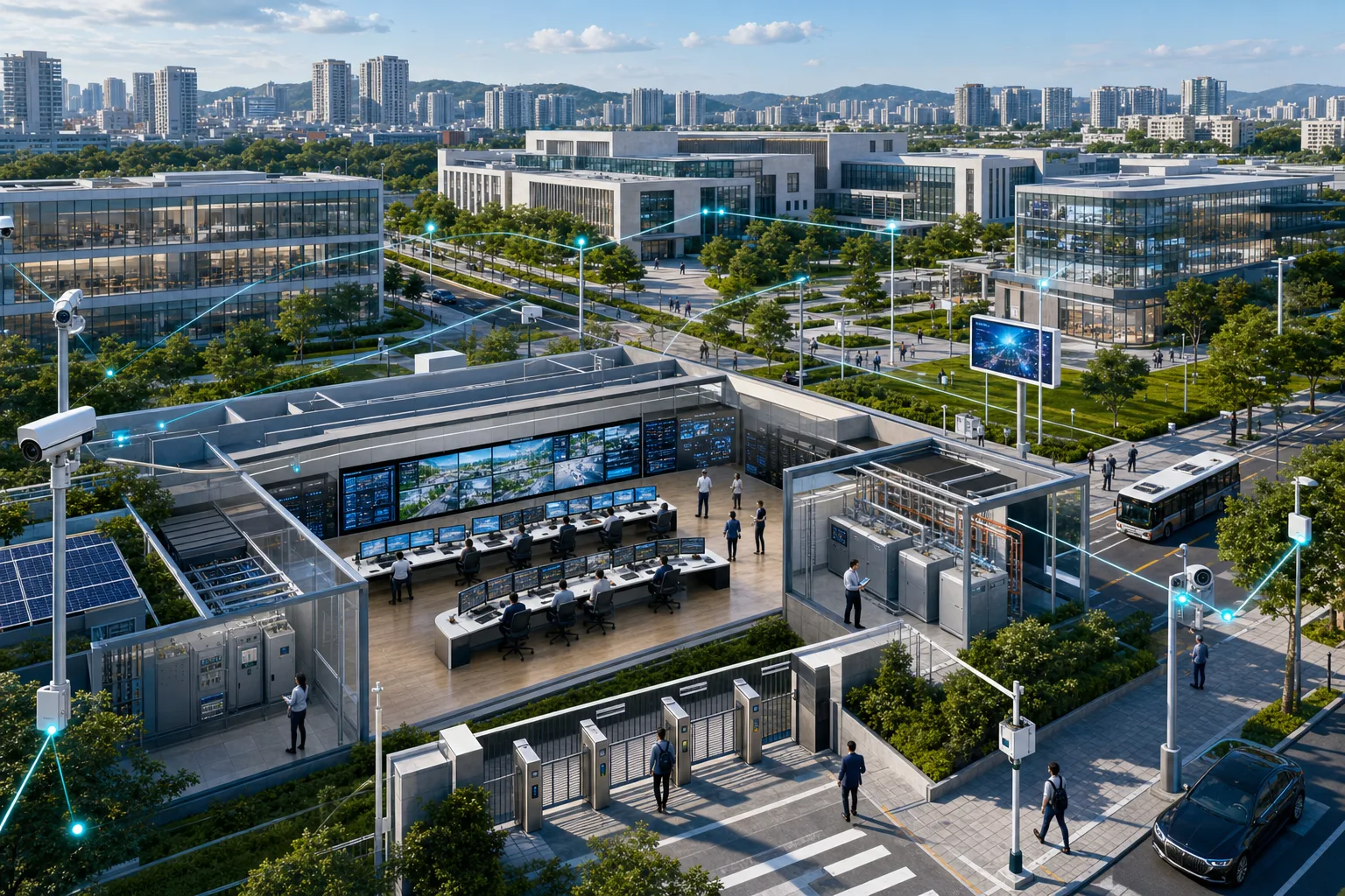 Campus security and building integration