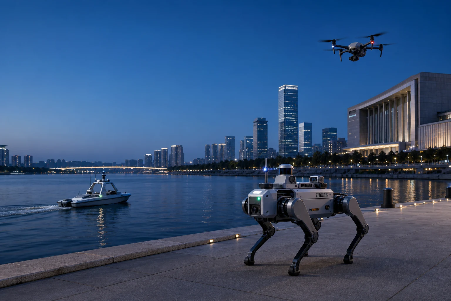 Robot Cluster Command System